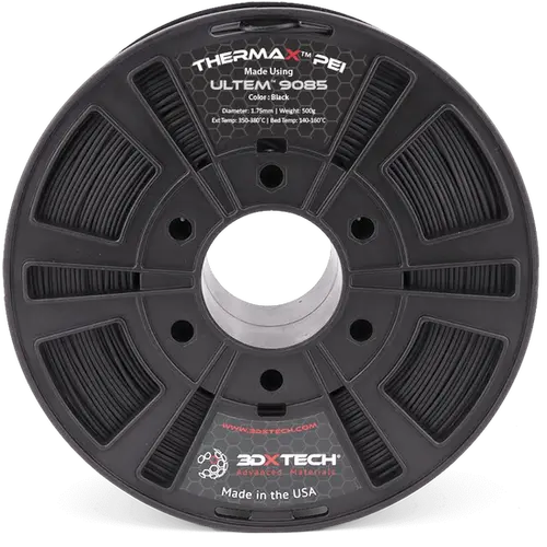 3DXTech ThermaX PEI Ultem 9085 Black 0.5kg 1.75mm