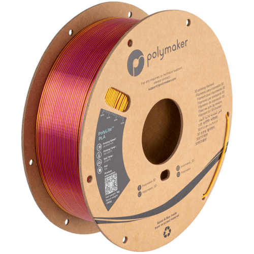 PolyMaker Polylite Dual Silk Gold & Magenta PLA 1kg 1.75mm